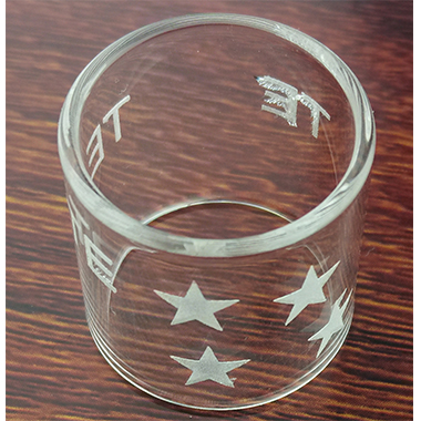 东莞UV紫外激光在玻璃上打标识