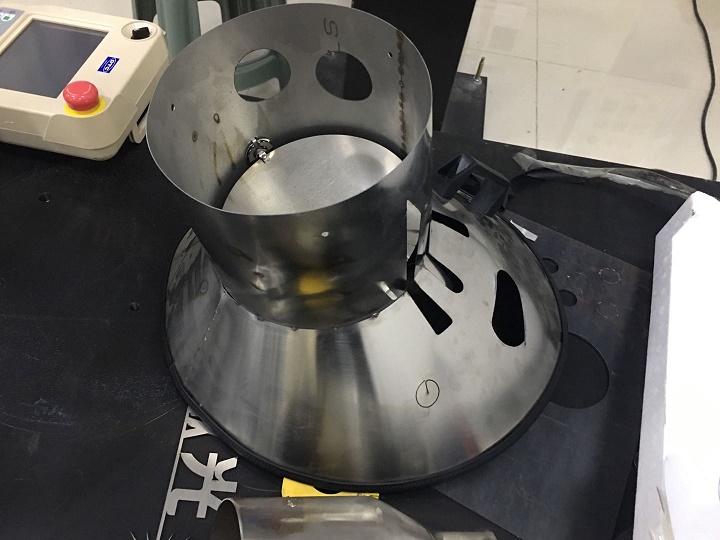 三维激光切割机切割样品